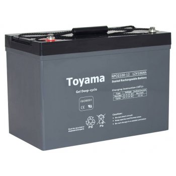 Akumulator GEL Toyama NPCG100-12 12V 100Ah