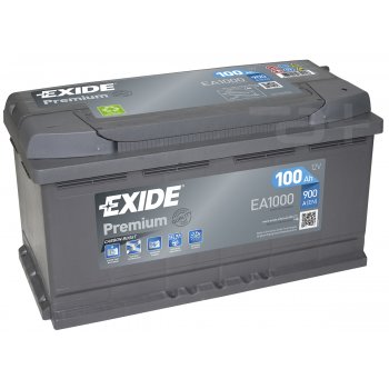 Akumulator Exide 100Ah 900A P+ EA1000 Premium