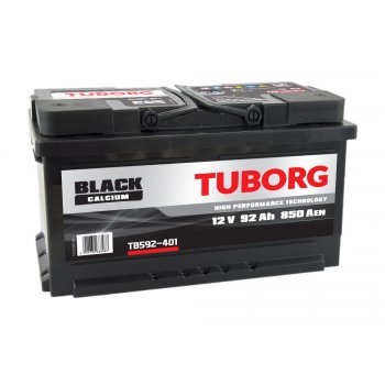 Tuborg Black 92Ah 850A TB592-401 L+ Captiva