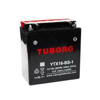 Akumulator Tuborg YTX16-BS-1 14.7Ah 240A AGM