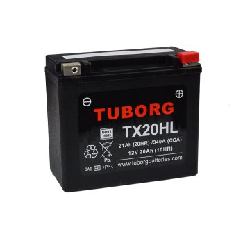 Akumulator wzmocniony Tuborg YTX20L-BS TX20HL 20Ah 340A/472A
