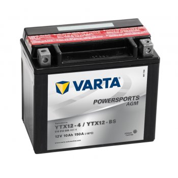 Akumulator motocyklowy Varta YTX12-BS /  10Ah 150A