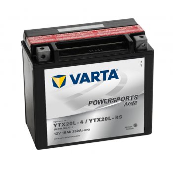 Akumulator motocyklowy Varta YTX20L-BS / TX20L-BS 18Ah 250A