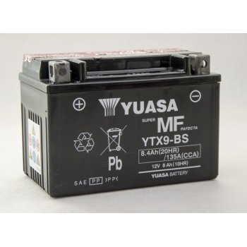 Yuasa YTX9-BS 8.4Ah 135A