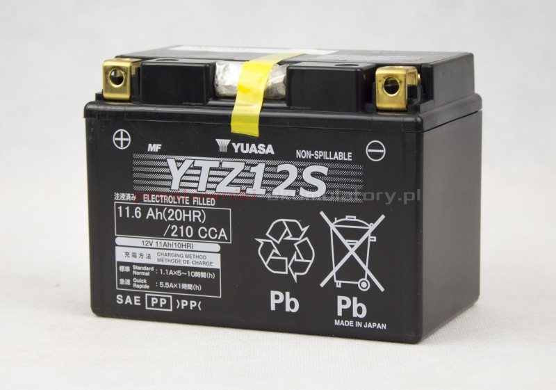 Akumulator Yuasa YTZ12S 11.6Ah 210A