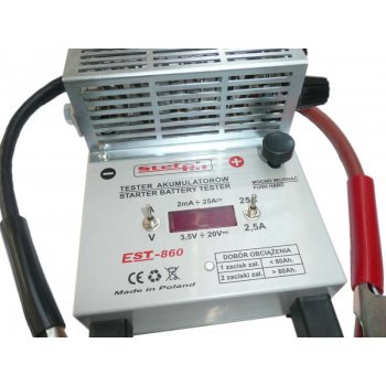 Tester obciążeniowy akumulatorów Stef-pol EST-860