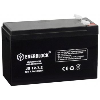 Akumulator Enerblock VRLA AGM JS12-7.2 12V 7.2Ah