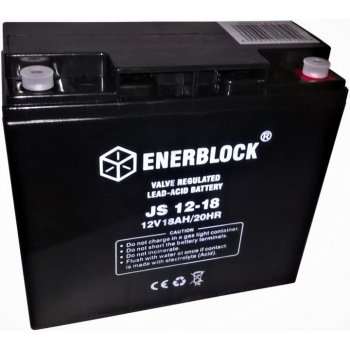 Akumulator Enerblock VRLA AGM JS12-18 12V 18Ah