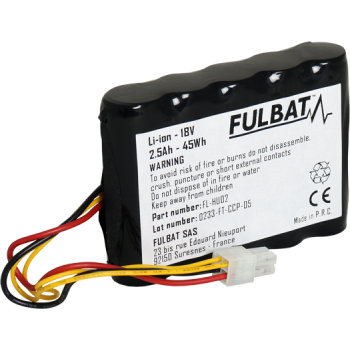 Akumulator Fulbat 2.5Ah 18V 45Wh FL-HU02 do kosiarek