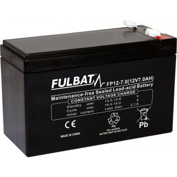 Akumulator Fulbat FP12-7 VRLA AGM 12V 7Ah