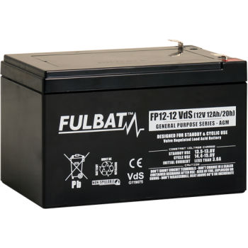 Akumulator Fulbat FP12-12 VDS VRLA AGM 12V 12Ah