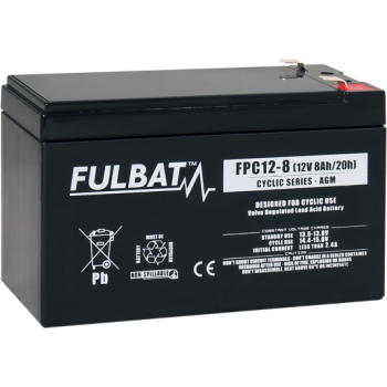 Akumulator Fulbat FPC12-8 VRLA AGM 12V 8Ah