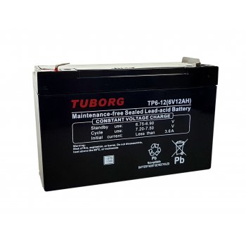 Akumulator Tuborg VRLA AGM  TP6-12 6V 12Ah