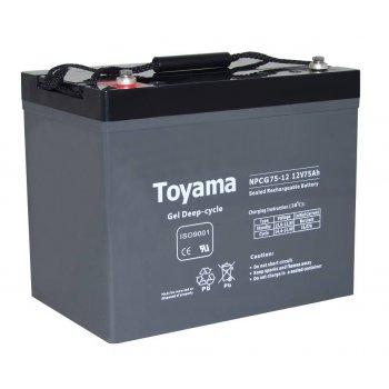 Akumulator GEL Toyama NPCG75-12 12V 75Ah