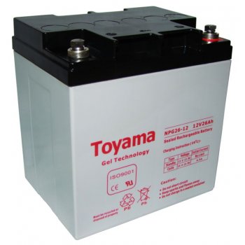 Akumulator GEL Toyama NPG26-12 12V 26Ah