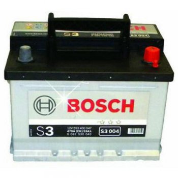 Akumulator Bosch S3 004 53Ah 470A P+