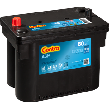 Akumulator 12V 50Ah 800A Centra AGM CK508