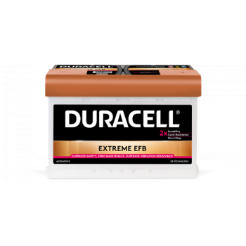 Akumulator Duracell EXTREME DE75H DE70 EFB 75Ah 700A