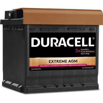 Akumulator Duracell EXTREME DE50 AGM 12V 50Ah 540A