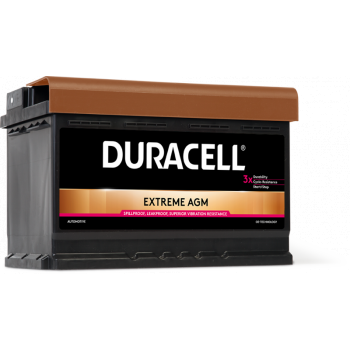 Akumulator Duracell EXTREME DE70 AGM 70Ah 760A