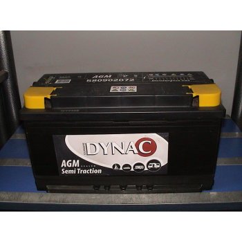 Akumulator 80Ah 720A DYNAC AGM