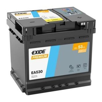 Akumulator Exide 53Ah 540A P+ EA530 Premium