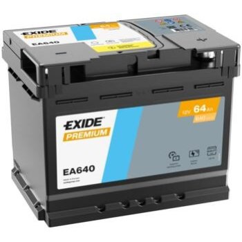 Akumulator Exide 64Ah 640A P+ EA640 Premium