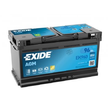 Akumulator Exide 96Ah 850A EK960 AGM Start Stop