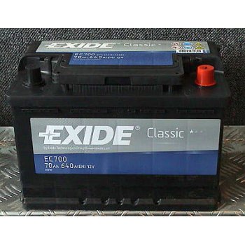 Akumulator Exide 70Ah 640A P+ EC700