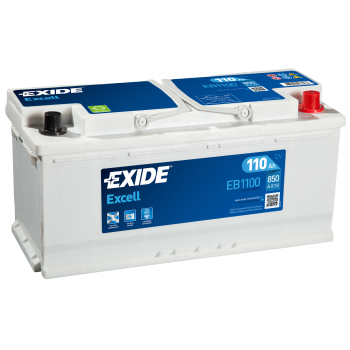 Akumulator Exide 110Ah 850A P+ EB1100 Excell