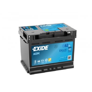 Akumulator Exide 62Ah 680A EK620 AGM Start Stop