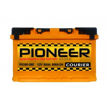 Akumulator Pioneer Courier 12V 80Ah 800A PX580-080 taxi kurier