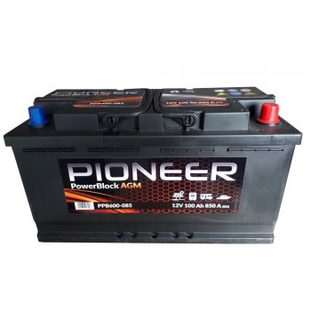 Akumulator 12V 100Ah 850A Pioneer PowerBlock AGM