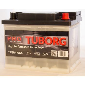 Akumulator Tuborg PRO 64Ah 640A