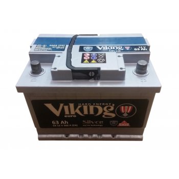 Akumulator Viking Silver 12V 63Ah 610A