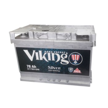 Akumulator Viking Silver 12V 78Ah 760A