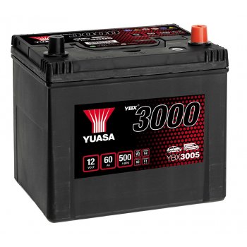 Akumulator 60Ah 500A P+ Yuasa YBX3005 Japan