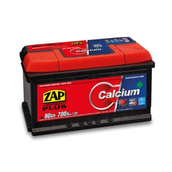 Akumulator 12V 80Ah 700A ZAP Calcium PLUS 58014