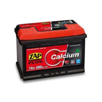 Akumulator 12V 74Ah 680A ZAP Calcium PLUS 57412