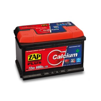Akumulator 12V 72Ah 680A ZAP Calcium PLUS 57258