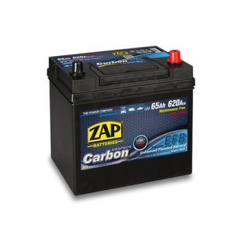 Akumulator 12V 65Ah 620A ZAP Carbon EFB 56546