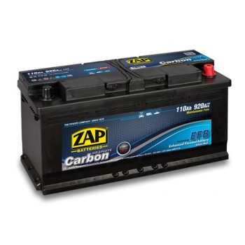 Akumulator 12V 110Ah 920A ZAP Carbon EFB 61005