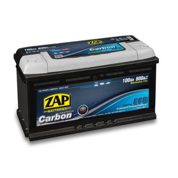 Akumulator 12V 100Ah 800A ZAP Carbon EFB 60005