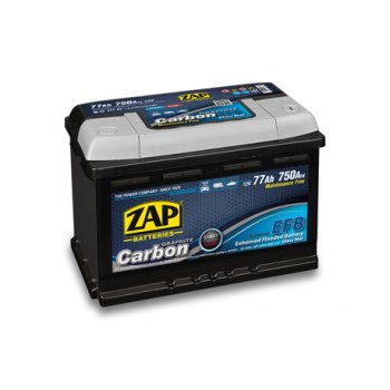Akumulator 12V 77Ah 750A ZAP Carbon EFB 57705