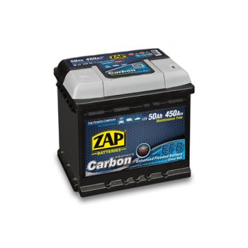 Akumulator 12V 50Ah 450A ZAP Carbon EFB 55005