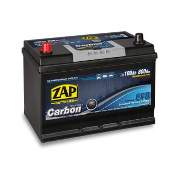 Akumulator 12V 100Ah 800A ZAP Carbon EFB 60047 L+