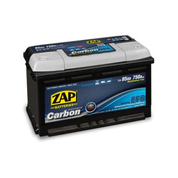Akumulator 12V 85Ah 750A ZAP Carbon EFB 58505