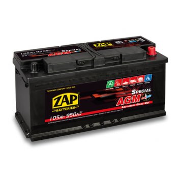 Akumulator 12V 105Ah 950A ZAP AGM Special 60502