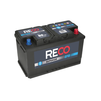 Akumulator RECO EFB RE58073 12V 80Ah 730A Start&Stop