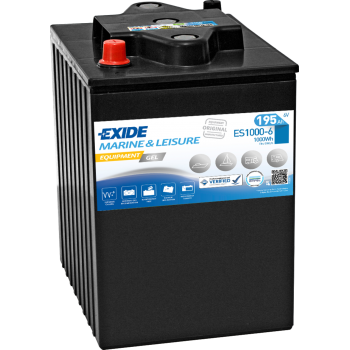 Akumulator 6V 195Ah 1000Wh Exide Equipment GEL ES1000-6